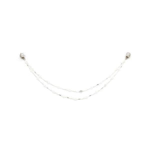 2 Charms Paris silver chain.-Charms-Marque: Référence: 19-KELA- -DIAM'S NC