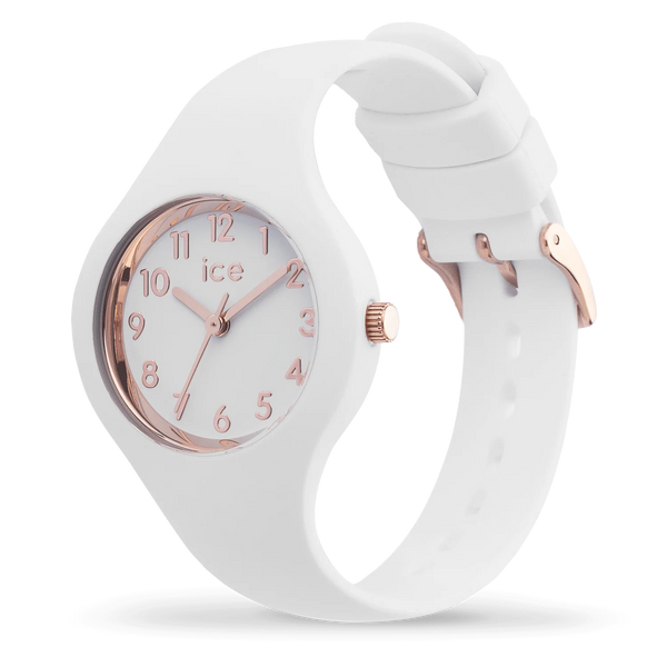 ICE glam - white rose gold numbers - extra small- 3h