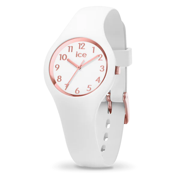 ICE glam - white rose gold numbers - extra small- 3h