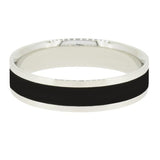 Alliance en or blanc largeur 5mm résine noire-Alliance or et argent-Marque:Référence: D1.241-OBMétal: Or blancTitre: 18 caratsPoids du métal: 3,70 GrComment choisir sa taille de doigt:cliquer pour découvrir notre guide des tailles imprimable-DIAM'S- -DIAM'S NC