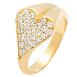 Bague coeur en or jaune sertie de diamants.-Bagues diamants-Marque:Référence: D9.62 51.5Métal: Or jauneTitre: 18 caratsPoids du métal: 6,10 GrType de pierre: Diamant(s)Poids: 0,50 CtForme - taille: Taille brillantCouleur: FPureté: SI1Comment choisir sa taille de doigt:cliquer pour découvrir notre guide des tailles imprimable-DIAM'S- D9.62 51.5-DIAM'S NC