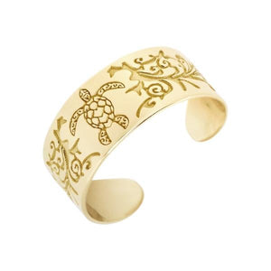 Bague de pied en or jaune avec motif tortue.-Bagues de pied-Marque:Référence: L.BP3Métal: Or jauneTitre: 18 caratsPoids du métal: 2,30 GrComment choisir sa taille de doigt:cliquer pour découvrir notre guide des tailles imprimable-DIAM'S- -DIAM'S NC