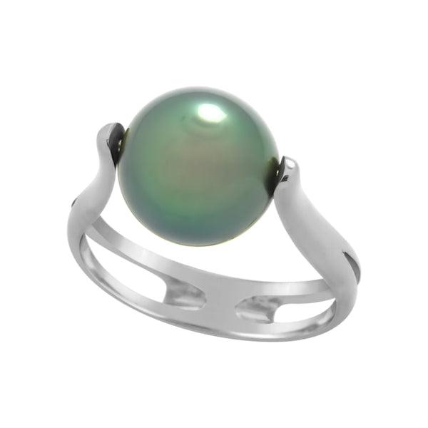 Bague En Argent 925 Avec Une Perle De Tahiti - Neuve - Taille 58 - Idée Cadeau Noël