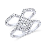 Bague en or blanc sertie de diamants.-Bagues diamants-Marque:Référence: D9.190-OBMétal: Or blancTitre: 18 caratsPoids du métal: 5,00 GrType de pierre: Diamant(s)Poids: 0,30 CtForme - taille: Taille princesseCouleur: FPureté: SI1Type de pierre (2): Diamant(s)Poids (2): 0,48 CtForme - taille (2): Taille brillantCouleur (2): FPureté (2): SI1Comment choisir sa taille de doigt:cliquer pour découvrir notre guide des tailles imprimable-DIAM'S- -DIAM'S NC