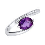 Bague en or blanc sertie d'une amethyste et de diamants.-Bagues pierres précieuses-Marque:Référence: D9.133-OB-AMMétal: Or blancTitre: 18 caratsPoids du métal: 3,00 GrType de pierre: AméthystePoids: 0,60 CtForme - taille: Taille ovaleCouleur: MauveType de pierre (2): Diamant(s)Poids (2): 0,08 CtForme - taille (2): Taille brillantCouleur (2): FPureté (2): SI1Comment choisir sa taille de doigt:cliquer pour découvrir notre guide des tailles imprimable-DIAM'S- D9.133-OB-AM-DIAM'S NC