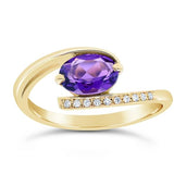 Bague en or jaune sertie d'une Amethyste et de diamants.-Bagues pierres précieuses-Marque:Référence: D9.133-AMMétal: Or jauneTitre: 18 caratsPoids du métal: 3,50 GrType de pierre: AméthysteForme - taille: Taille ovaleType de pierre (2): Diamant(s)Poids (2): 0,00 CtForme - taille (2): Taille brillantCouleur (2): FPureté (2): SI1Comment choisir sa taille de doigt:cliquer pour découvrir notre guide des tailles imprimable-DIAM'S- D9.133-AM-DIAM'S NC