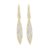 Boucle d'oreilles en or jaune serti de diamants-Boucles d'oreilles diamants-Marque:Référence: D6.101Métal: Or jauneTitre: 18 caratsPoids du métal: 3,50 GrType de pierre: Diamant(s)Poids: 0,53 CtForme - taille: Taille brillantCouleur: FPureté: SI1-DIAM'S- D6.101-DIAM'S NC