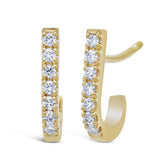 Boucle d'oreilles en or jaune sertie de diamants.-Boucles d'oreilles diamants-Marque:Référence: D6.161Métal: Or jauneTitre: 18 caratsPoids du métal: 1,20 GrType de pierre: Diamant(s)Poids: 0,14 CtForme - taille: Taille brillantCouleur: FPureté: SI1-DIAM'S- D6.161-DIAM'S NC