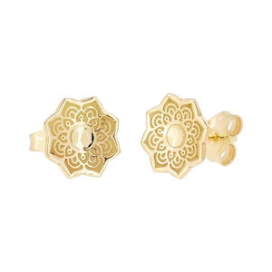 Boucle mandala en or jaune-Boucles d'oreilles or et argent-Marque:Référence: L6.32Métal: Or jauneTitre: 18 caratsPoids du métal: 1,30 Gr-DIAM'S- L6.32-DIAM'S NC