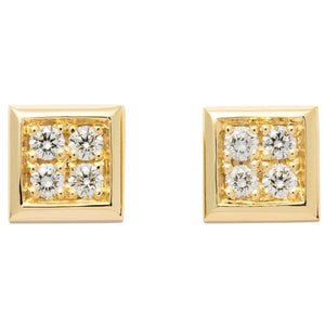 Boucles d'oreille en jaune serties de diamants.-Boucles d'oreilles diamants-Marque:Référence: D6.9Métal: Or jauneTitre: 18 caratsPoids du métal: 1,30 GrType de pierre: Diamant(s)Poids: 0,16 CtForme - taille: Taille brillantCouleur: FPureté: SI1-DIAM'S- D6.9-DIAM'S NC