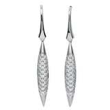 Boucles d'oreilles en or blanc serties de diamants.-Boucles d'oreilles diamants-Marque:Référence: D6.15/OBMétal: Or blancTitre: 18 caratsPoids du métal: 4,90 GrType de pierre: Diamant(s)Poids: 0,88 CtForme - taille: Taille brillantCouleur: FPureté: SI1-DIAM'S- -DIAM'S NC