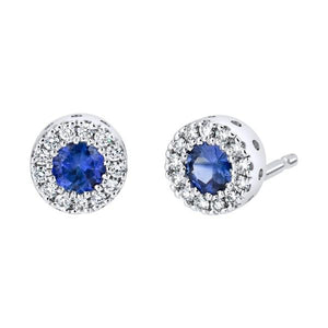Boucles d'oreilles en or blanc serties de saphirs et de diamants-Boucles d'oreilles pierres précieuses-Marque:Référence: D6.113-OB-SAMétal: Or blancTitre: 18 caratsPoids du métal: 0,90 GrType de pierre: Saphir(s)Poids: 0,20 CtForme - taille: Taille brillantCouleur: BleuType de pierre (2): Diamant(s)Poids (2): 0,08 CtForme - taille (2): Taille brillantCouleur (2): FPureté (2): SI1-DIAM'S- -DIAM'S NC
