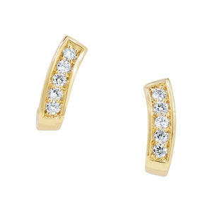 Boucles d'oreilles en or jaune serties de diamants.-Boucles d'oreilles diamants-Marque:Référence: D6.51Métal: Or jauneTitre: 18 caratsPoids du métal: 2,00 GrType de pierre: Diamant(s)Poids: 0,20 CtForme - taille: Taille brillantCouleur: FPureté: SI1-DIAM'S- D6.51-DIAM'S NC