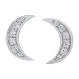 Boucles d'oreilles lune en or blanc serties de diamants.-Boucles d'oreilles diamants-Marque:Référence: D6.86-OBMétal: Or blancTitre: 18 caratsPoids du métal: 1,00 GrType de pierre: Diamant(s)Poids: 0,09 CtForme - taille: Taille brillantCouleur: FPureté: SI1-DIAM'S- D6.86-OB-DIAM'S NC