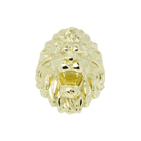 Chevalière en or jaune Tete de lion-Chevalières-Marque:Référence: D8.50Métal: Or jauneTitre: 18 caratsPoids du métal: 15,10 GrComment choisir sa taille de doigt:cliquer pour découvrir notre guide des tailles imprimable-DIAM'S- -DIAM'S NC