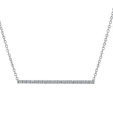 Collier en or blanc 18 carats serti de diamants.-Pendentifs & Colliers diamants-Marque:Référence: D3.156-OBMétal: Or blancTitre: 18 caratsPoids du métal: 1,70 GrType de pierre: Diamant(s)Poids: 0,15 CtForme - taille: Taille brillantCouleur: FPureté: SI1-DIAM'S- -DIAM'S NC