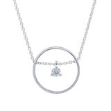 Collier en or blanc serti d'un diamant.-Pendentifs & Colliers diamants-Marque:Référence: D3.200-OBMétal: Or blancTitre: 18 caratsPoids du métal: 2,29 GrType de pierre: Diamant(s)Poids: 0,07 CtForme - taille: Taille brillantCouleur: FPureté: SI1-DIAM'S- -DIAM'S NC