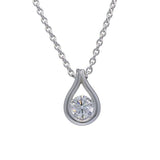 Collier goutte en or blanc serti d'un diamant.-Pendentifs & Colliers diamants-Marque:Référence: D3.82-OBMétal: Or blancTitre: 18 caratsPoids du métal: 2,44 GrType de pierre: Diamant(s)Poids: 0,30 CtForme - taille: Taille brillantCouleur: FPureté: SI1-DIAM'S- -DIAM'S NC