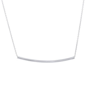 Collier tube en or blanc.-Pendentifs & Colliers or et argent-Marque:Référence: COL-TUB-OBMétal: Or blancTitre: 18 caratsPoids du métal: 2,46 Gr-DIAM'S- COL-TUB-OB-DIAM'S NC