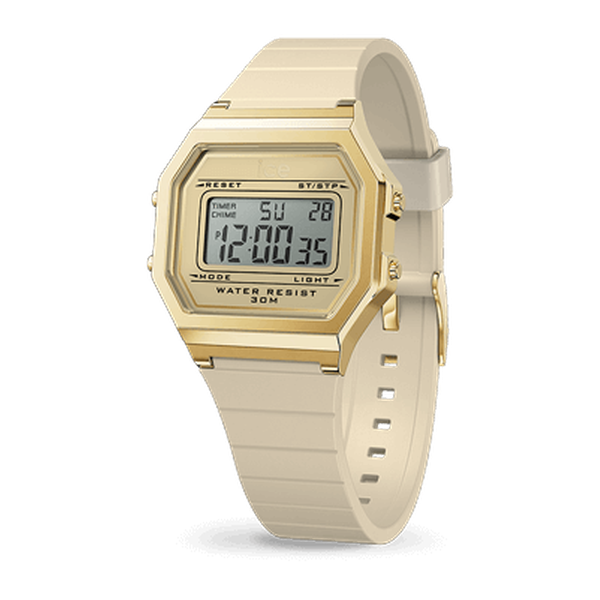 ICE digit retro - Almond skin - Small-Montres femme-Marque:Référence: 022062-ICE WATCH- -DIAM'S NC