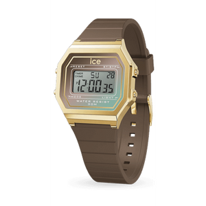 ICE digit retro - Mocha shade - Small-Montres femme-Marque:Référence: 023308-ICE WATCH- -DIAM'S NC
