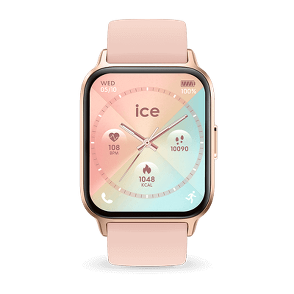 ICE fit 1.0 - Rose-gold - Nude - 1.78 AMOLED - GPS-Montres femme-Marque:Référence: 024305-ICE WATCH- -DIAM'S NC