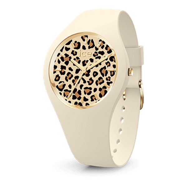 ICE l opard- almond small - 3H-Montres femme-Marque:Référence: 021727-ICE WATCH- -DIAM'S NC