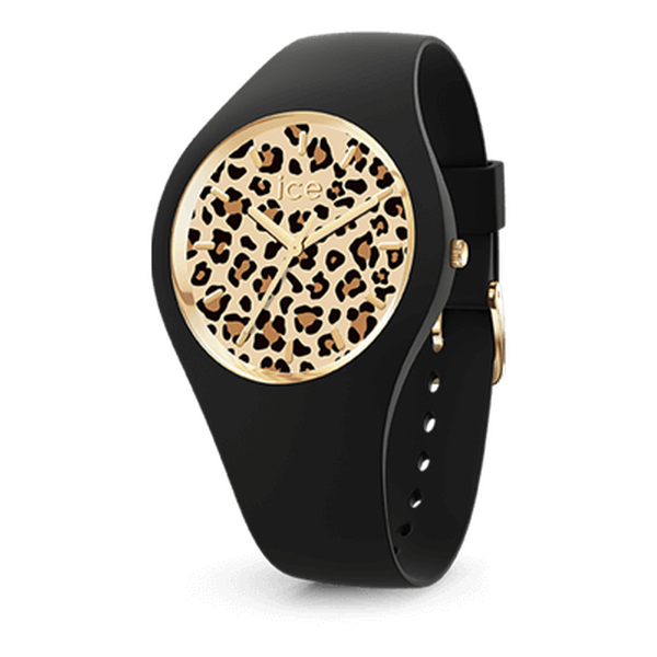 ICE l opard- black small - 3H-Montres femme-Marque:Référence: 021728-ICE WATCH- -DIAM'S NC