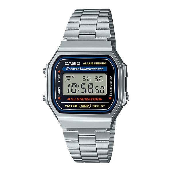 Montre Casio Collection-Montres homme-Marque:Référence: A168WA-1YES-CASIO VINTAGE- A168WA-1YES-DIAM'S NC