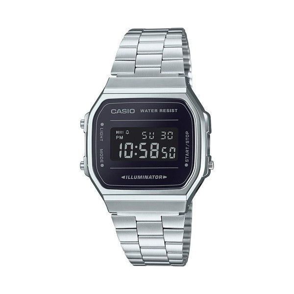 Montre Casio collection-Montres homme-Marque:Référence: A168WEM-1EF-CASIO VINTAGE- A168WEM-1EF-DIAM'S NC