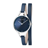 Montre femme barcelet cuir bleu marine-Montres femme-Marque: Référence: E138-L604-ELIXA- E138-L604-DIAM'S NC