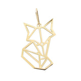 Pendentif Origami Renard en or jaune 18 carats.-Pendentifs Origami-Marque:Référence: FOXMétal: Or jauneTitre: 18 caratsPoids du métal: 0,90 Gr-DIAM'S- -DIAM'S NC