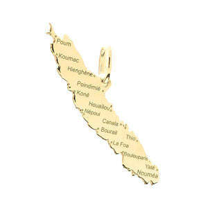 Pendentif carte de Calédonie villes en or jaune-Bagues or et argent-Marque:Référence: L5.44Métal: Or jauneTitre: 18 caratsPoids du métal: 0,70 GrComment choisir sa taille de doigt:cliquer pour découvrir notre guide des tailles imprimable-DIAM'S- -DIAM'S NC