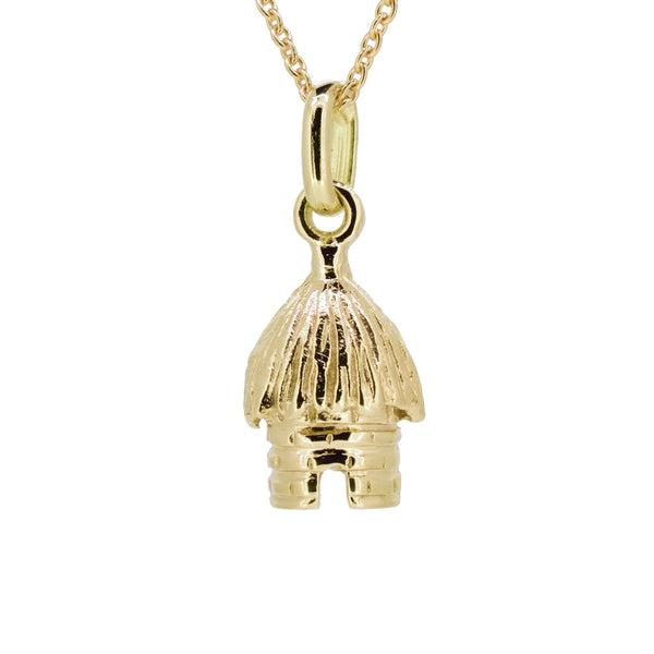 Pendentif case petit modèle or jaune.-Pendentifs & Colliers or et argent-Marque:Référence: 5.92Métal: Or jauneTitre: 18 caratsPoids du métal: 1,00 Gr-DIAM'S- -DIAM'S NC