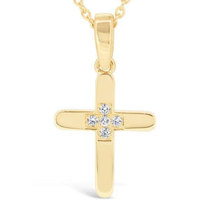 Pendentif croix en or jaune serti de diamants-Pendentif Religieux-Marque:Référence: D3.7Métal: Or jauneTitre: 18 caratsPoids du métal: 1,10 GrType de pierre: Diamant(s)Poids: 0,05 CtForme - taille: Taille brillantCouleur: FPureté: SI1-DIAM'S- -DIAM'S NC