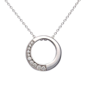 Pendentif en or blanc 18 carats diamants 0.18 carats couleur F pureté SI1-Pendentifs & Colliers diamants-Marque:Référence: D3.38/OBMétal: Or blancTitre: 18 caratsPoids du métal: 3,90 GrType de pierre (2): Diamant(s)Poids (2): 0,01 CtForme - taille (2): Taille brillantCouleur (2): FPureté (2): SI1-DIAM'S- -DIAM'S NC