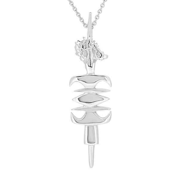 Pendentif flèche faitiere de Canala en argent.-Pendentifs flèche faitière-Marque:Référence: 5.126-AMétal: ArgentTitre: 925Poids du métal: 2,70 Gr-DIAM'S- -DIAM'S NC