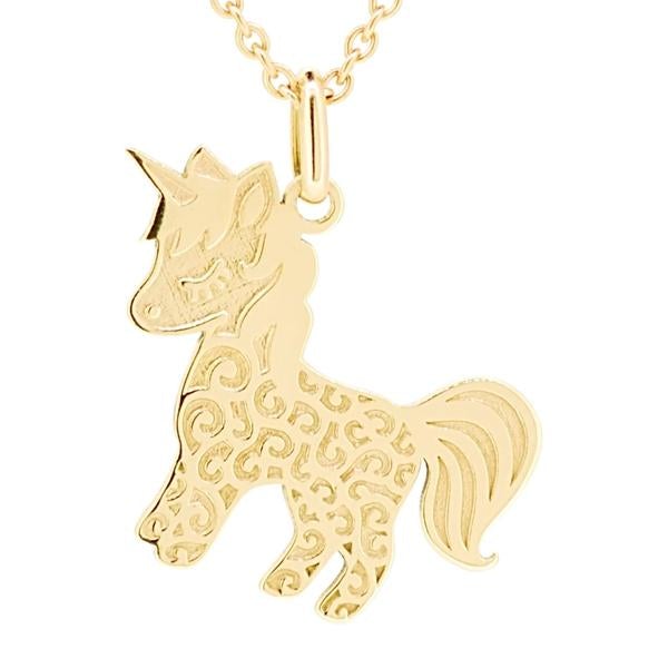 Pendentif poney en or jaune motifs étoiles.-Pendentif animaux-Marque:Référence: L3.109Métal: Or jauneTitre: 18 caratsPoids du métal: 0,70 Gr-DIAM'S- -DIAM'S NC