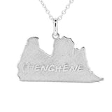 Pendentif poule de Hienghène en argent.-Pendentifs carte du caillou et des iles-Marque:Référence: L5.13/AMétal: ArgentTitre: 925Poids du métal: 1,10 Gr-DIAM'S- -DIAM'S NC