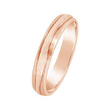 Alliance en or rose liserés en vague.-Alliance or et argent-Marque:Référence: D1.202-RO 54Métal: Or roseTitre: 18 caratsPoids du métal: 2,00 GrComment choisir sa taille de doigt:cliquer pour découvrir notre guide des tailles imprimable-DIAM'S- -DIAM'S NC