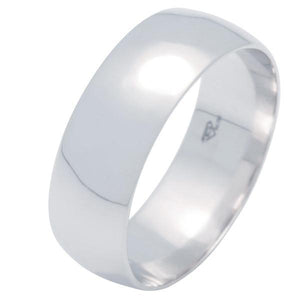 Alliance ruban bombée en or blanc. largeur 3mm.-Alliance or et argent-Marque:Référence: RB.7-OBMétal: Or blancTitre: 18 caratsPoids du métal: 5,60 GrComment choisir sa taille de doigt:cliquer pour découvrir notre guide des tailles imprimable-DIAM'S- -DIAM'S NC