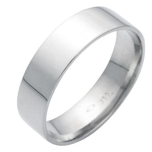 Alliance ruban en or blanc. Largeur : 6mm.-Alliance or et argent-Marque:Référence: R.6-LG-OBMétal: Or jauneTitre: 18 caratsPoids du métal: 4,30 GrComment choisir sa taille de doigt:cliquer pour découvrir notre guide des tailles imprimable-DIAM'S- -DIAM'S NC