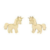 Boucles d'oreilles Licorne en or jaune.-Boucles d'oreilles or et argent-Marque:Référence: L6.26Métal: Or jauneTitre: 18 caratsPoids du métal: 1,00 Gr-DIAM'S- -DIAM'S NC
