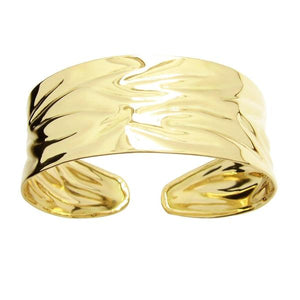 Bracelet en or froissé 18 carats-Bracelets or et argent-Marque:Référence: BR/FR/PMMétal: Or jauneTitre: 18 caratsPoids du métal: 13,60 Gr-DIAM'S- -DIAM'S NC