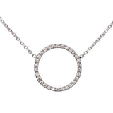 Collier en or blanc serti de diamants.-Pendentifs & Colliers diamants-Marque:Référence: D3.109-OBMétal: Or blancTitre: 18 caratsPoids du métal: 1,71 GrType de pierre: Diamant(s)Poids: 0,09 CtForme - taille: Taille brillantCouleur: FPureté: SI1-DIAM'S- D3.109-OB-DIAM'S NC