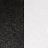 Cuir les Georgettes couleur Noir / Blanc 40mm-Cuir-Marque:Référence: 702145799M40 00-LES GEORGETTES- 702145799M40 00-DIAM'S NC
