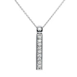 Pendentif en or blanc serti de diamant.-Pendentifs & Colliers diamants-Marque:Référence: D3.29-OBMétal: Or blancTitre: 18 caratsPoids du métal: 1,80 GrType de pierre: Diamant(s)Poids: 0,27 CtForme - taille: Taille brillantCouleur: FPureté: SI1-DIAM'S- -DIAM'S NC