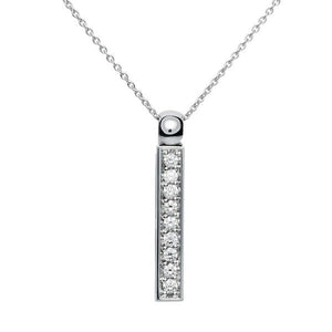 Pendentif en or blanc serti de diamants.-Pendentifs & Colliers diamants-Marque:Référence: D3.29/OBMétal: Or blancTitre: 18 caratsPoids du métal: 1,90 GrType de pierre: Diamant(s)Poids: 0,27 CtForme - taille: Taille brillantCouleur: FPureté: SI1-DIAM'S- D3.29/OB-DIAM'S NC