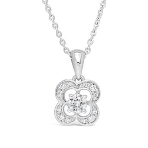 Pendentif en or blanc serti de diamants.-Pendentifs & Colliers diamants-Marque:Référence: D3.142-OBMétal: Or blancTitre: 18 caratsPoids du métal: 0,90 GrType de pierre: Diamant(s)Poids: 0,20 CtForme - taille: Taille brillantCouleur: FPureté: SI1Type de pierre (2): Diamant(s)Poids (2): 0,06 CtForme - taille (2): Taille brillantCouleur (2): FPureté (2): SI1-DIAM'S- -DIAM'S NC