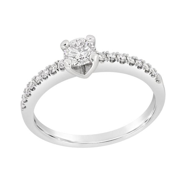 Solitaire en or blanc , diamant certifié GIA-Solitaires accompagnés-Marque:Référence: D0.197-OB-MMétal: Or blancTitre: 18 caratsPoids du métal: 2,50 GrType de pierre: Diamant certifiéPoids: 0,31 CtForme - taille: Taille brillantCouleur: EPureté: VS2Type de pierre (2): Diamant(s)Poids (2): 0,16 CtForme - taille (2): Taille brillantCouleur (2): FPureté (2): SI1Comment choisir sa taille de doigt:cliquer pour découvrir notre guide des tailles imprimable-DIAM'S- D0.197-OB-M-DIAM'S NC